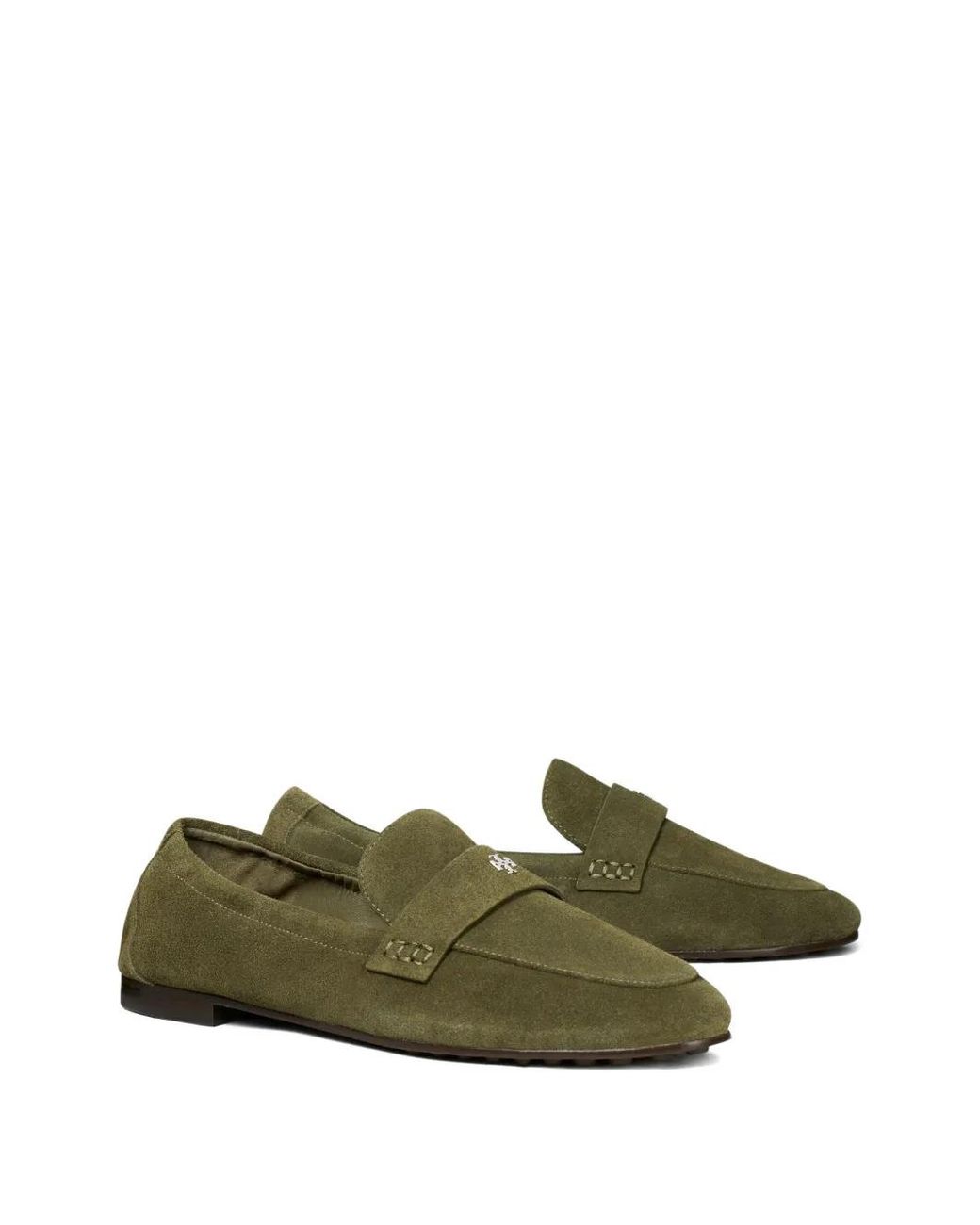 Tory Burch Green Ballet Loafers