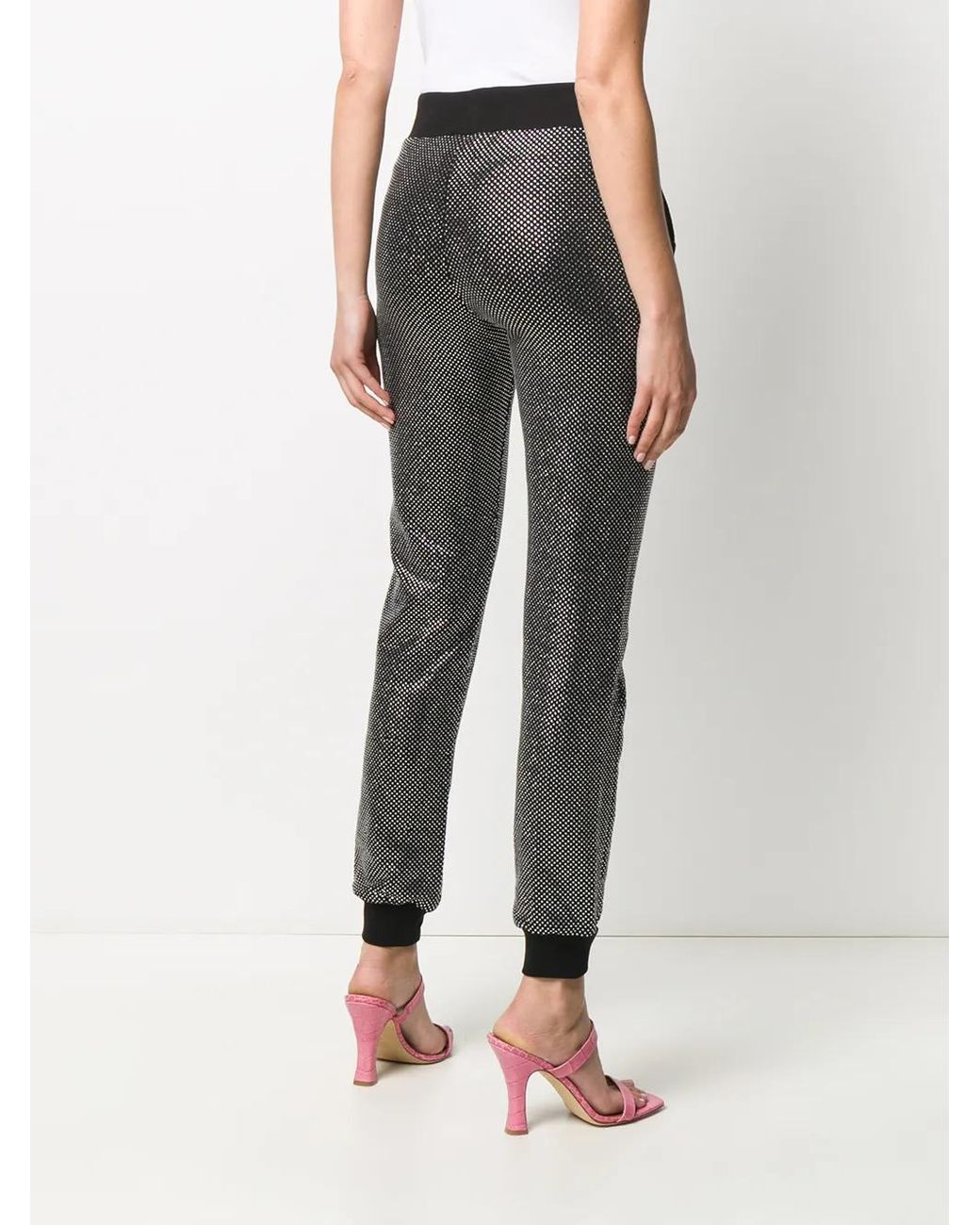 Philipp Plein Multicolor Glitter-effect Slim-fit Trousers