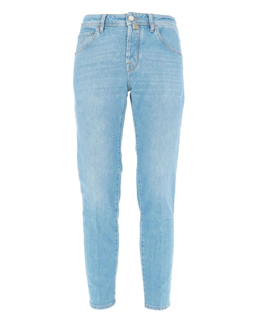 Jacob Cohen Blue Scott Denim Jeans for men