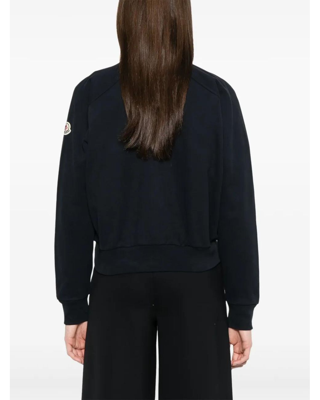 Moncler Katoenen Bomberjack in het Black