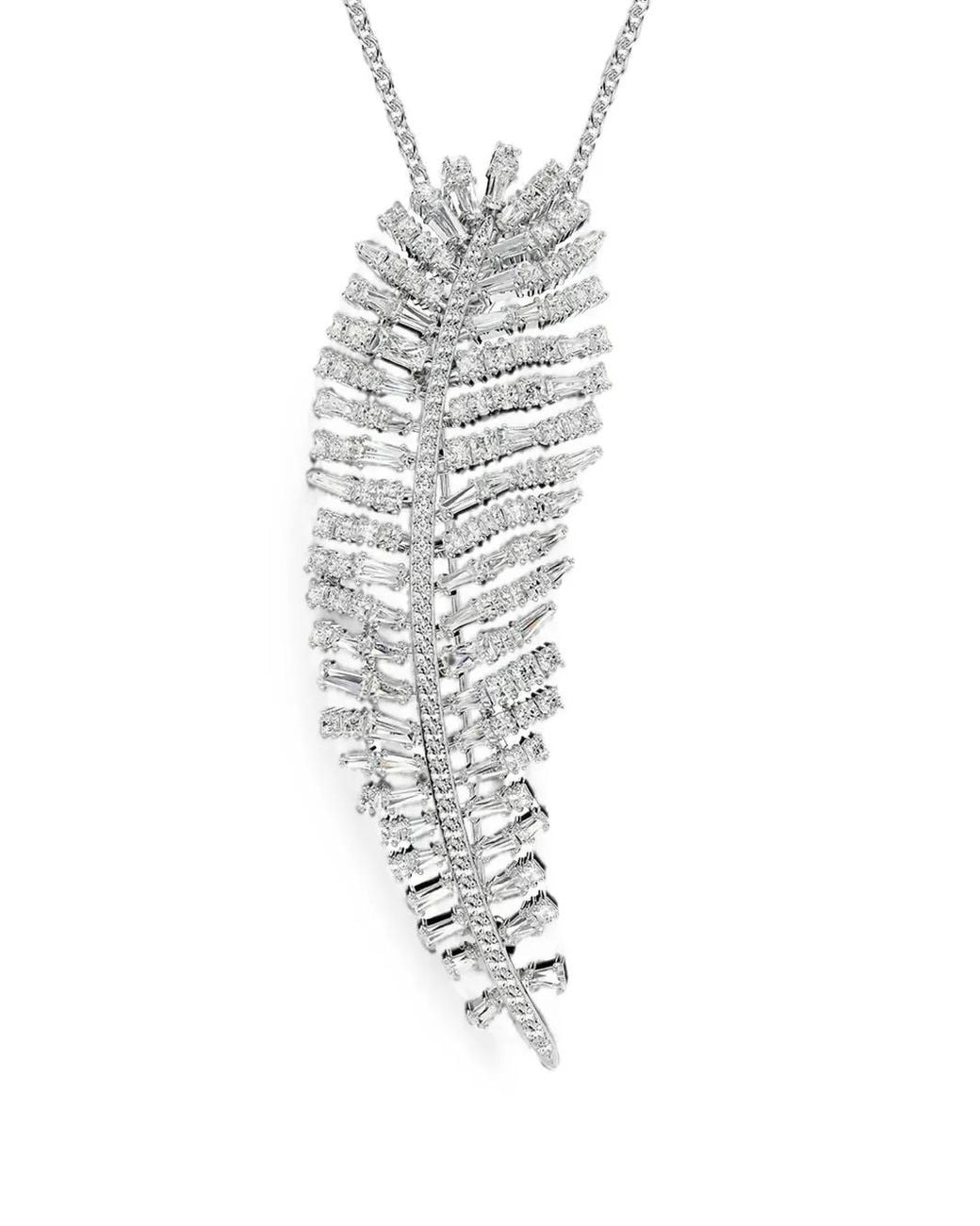 Swarovski White Vienna Crystal-Embellished Necklace
