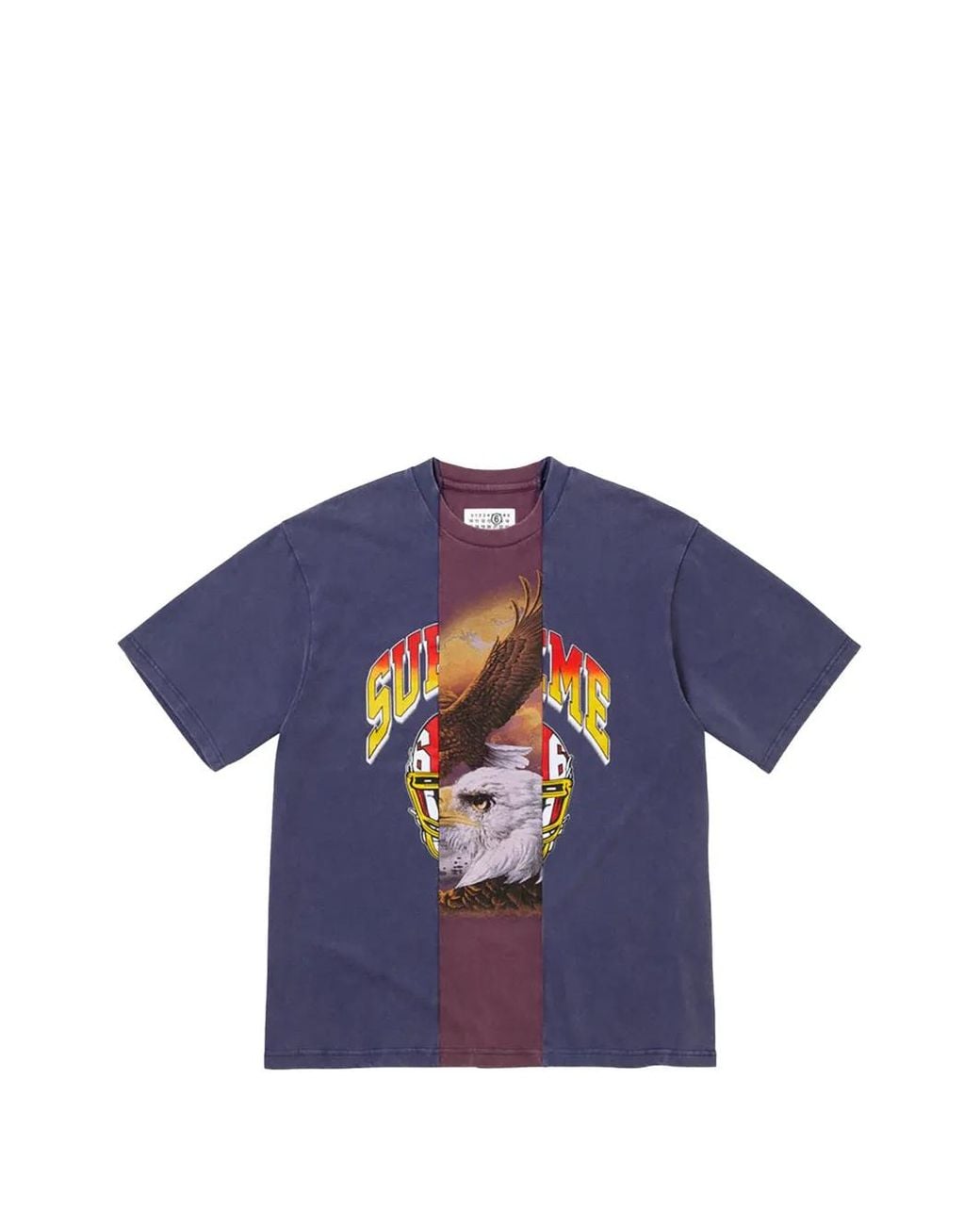 Supreme Blue X Mm6 Maison Margiela Short-Sleeve T-Shirt for men