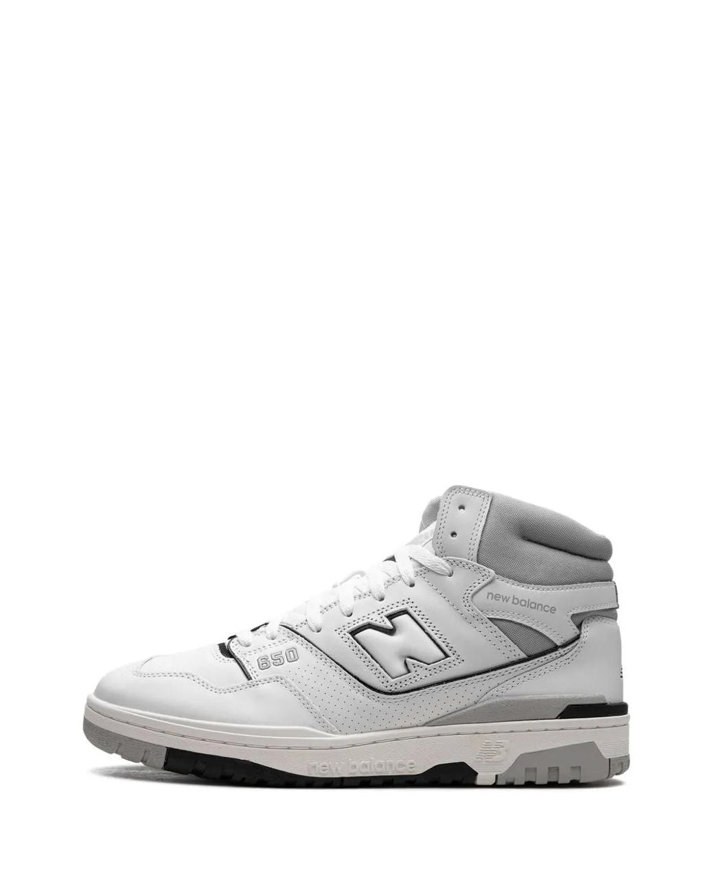 New Balance White 650 Sneakers
