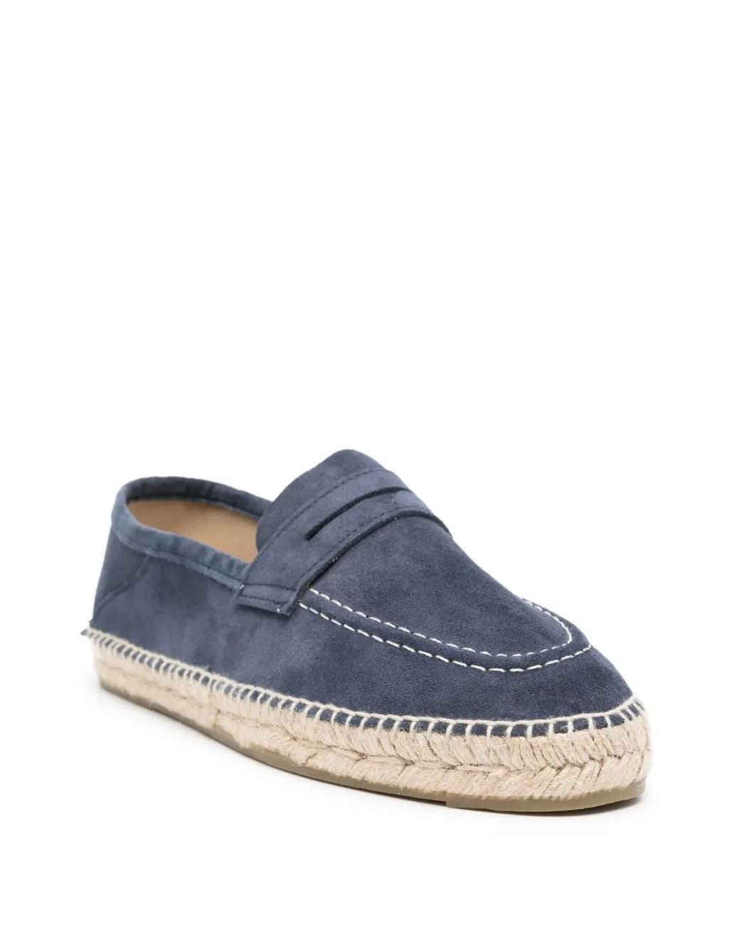 Manebí Blue Hamptons Suede Espadrilles for men