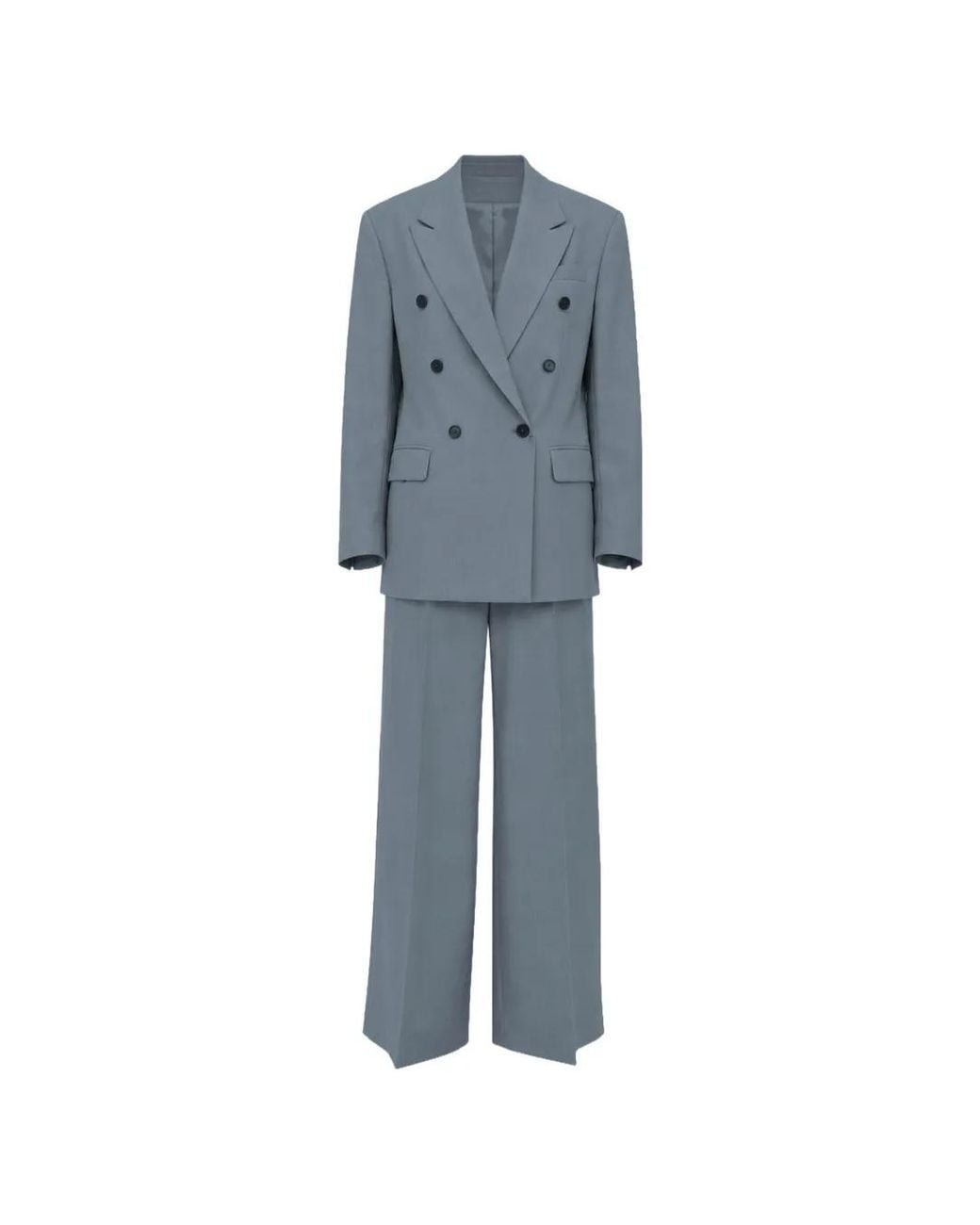 Tagliatore Blue Double-Breasted Suit