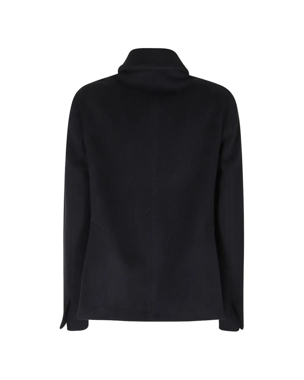 Kiltie Black Double-Breasted Jacket