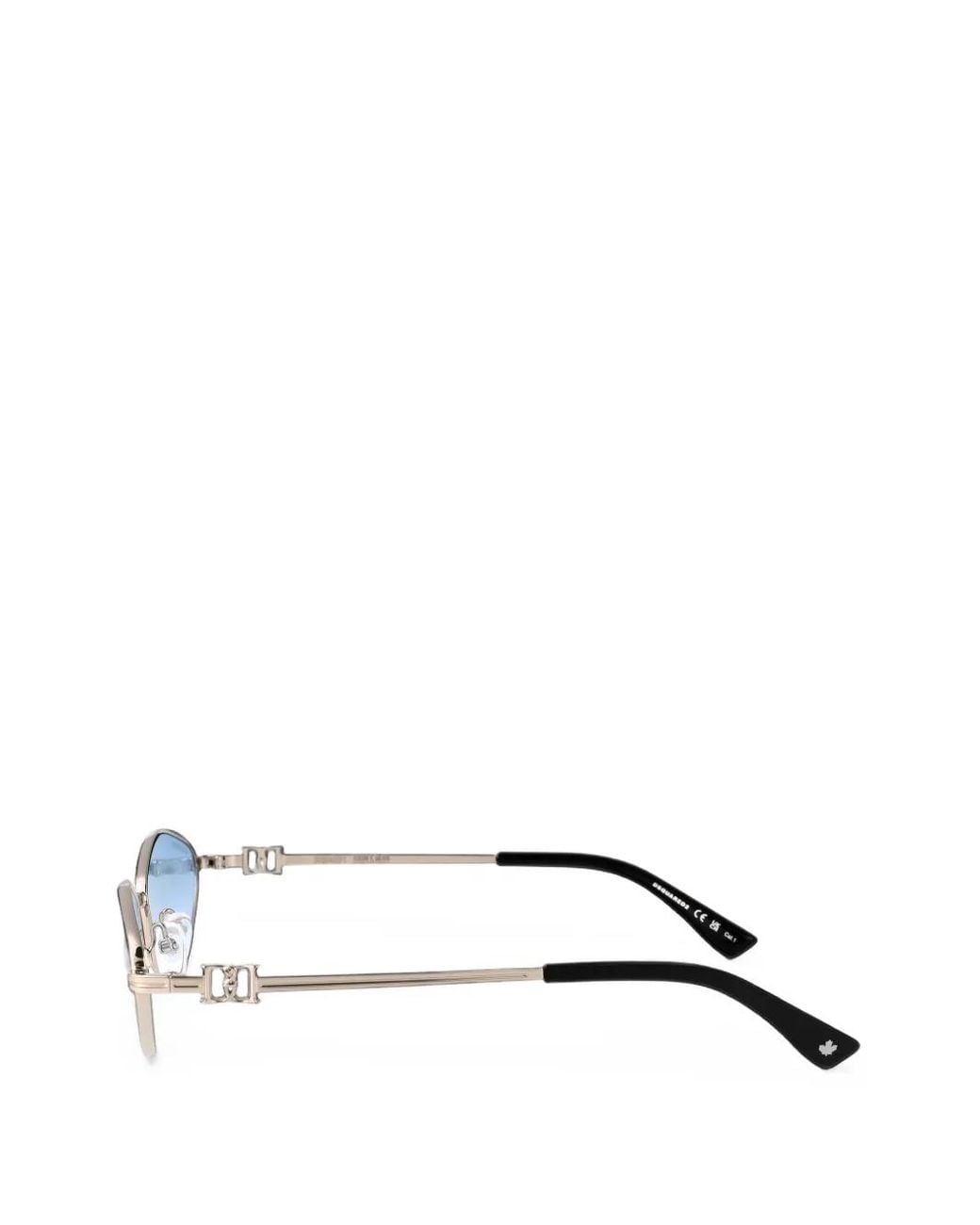 DSquared² Blue Lunettes De Soleil À Monture Géométrique