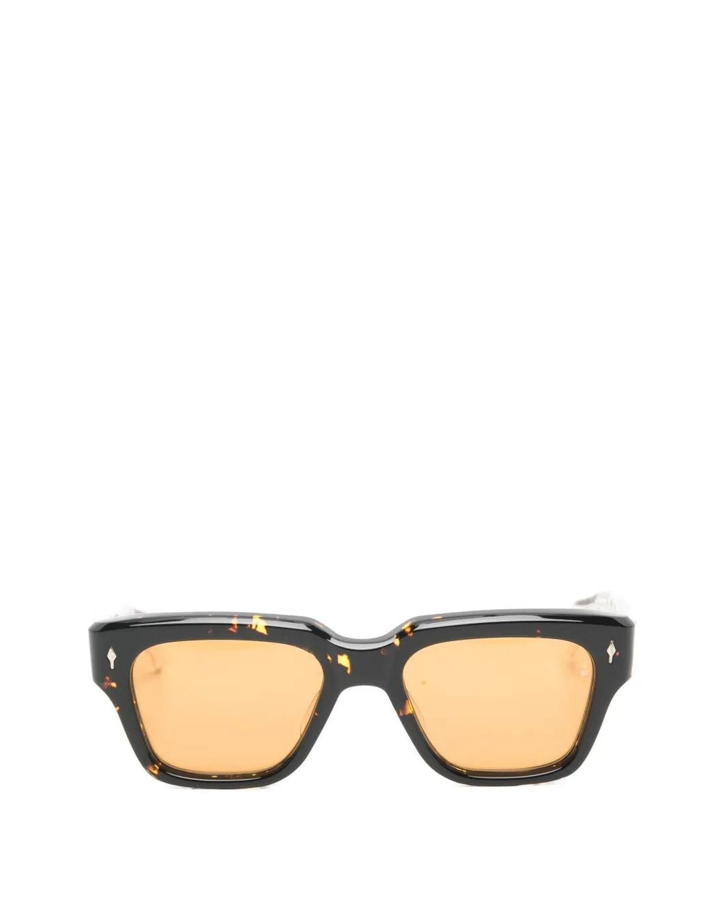 Jacques Marie Mage Natural Fellini Tortoiseshell-Pattern Sunglasses