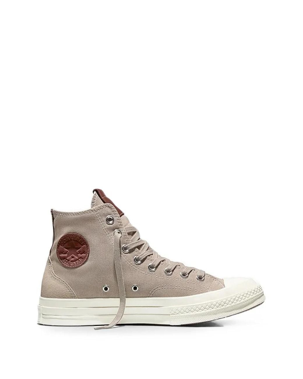Converse White Baskets Montantes Chuck 70 En Denim for men