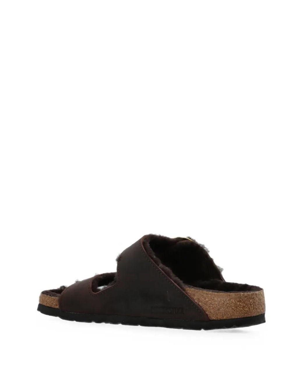 Birkenstock Black "Arizona" Slides