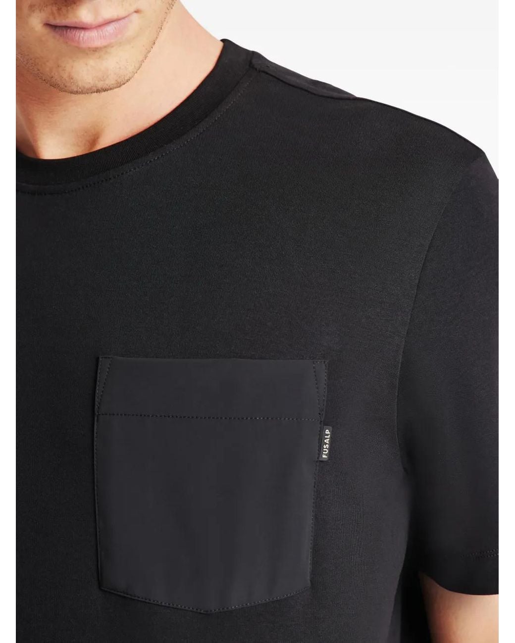 Fusalp Black Tylerr T-Shirt for men