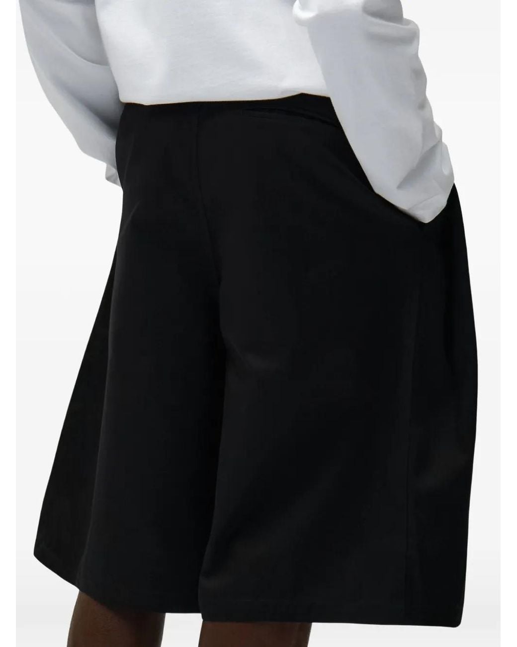 Arte' Black Tailored Shorts for men