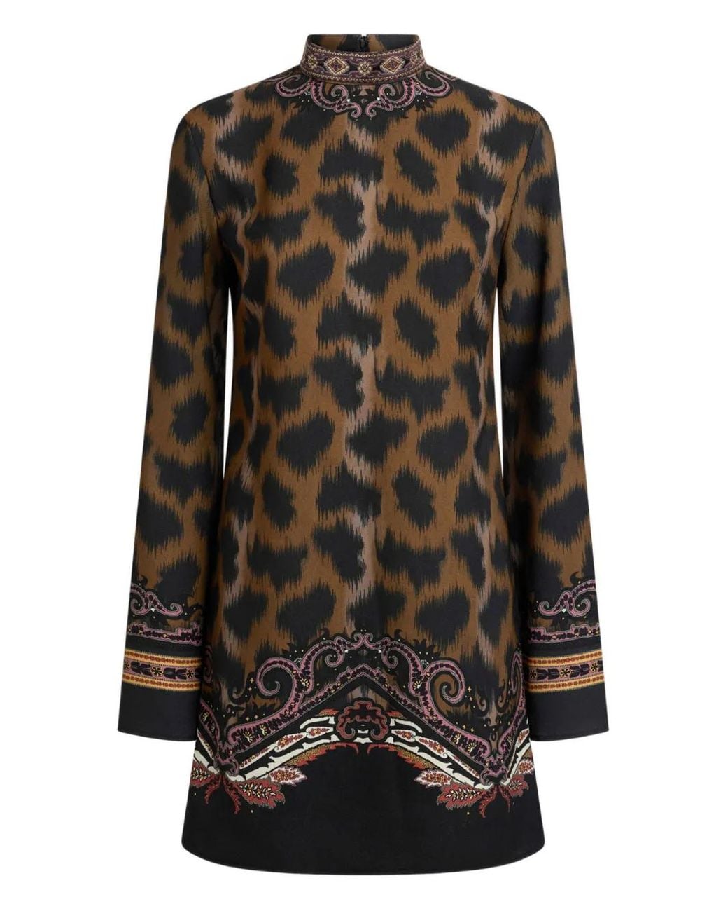 Etro Black Mini Tunic Dress