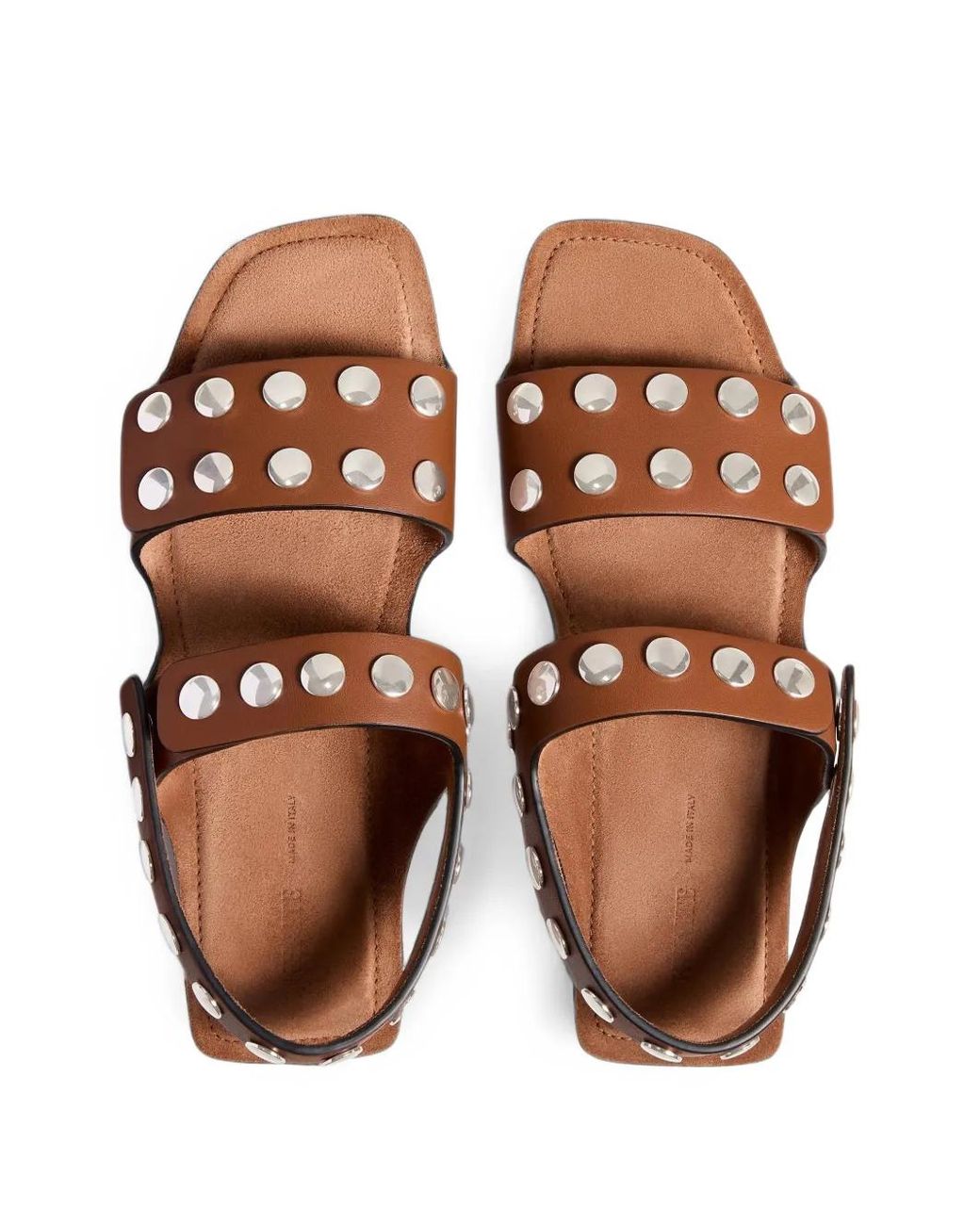 Khaite Brown Boden Sandals