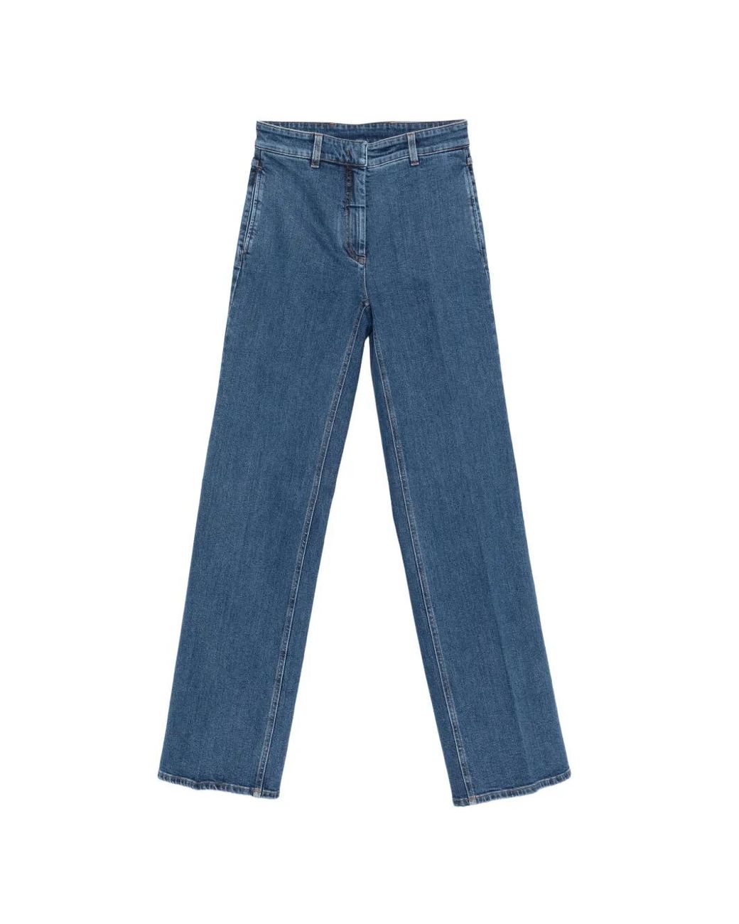 N°21 Blue Jeans Mit Logo-Patch