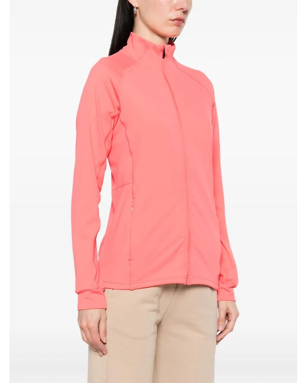 Rossignol Pink Zip-Up Sweatshirt