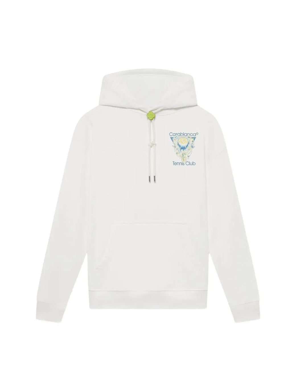 Casablanca White Tennis Club Icon Sweatshirt for men