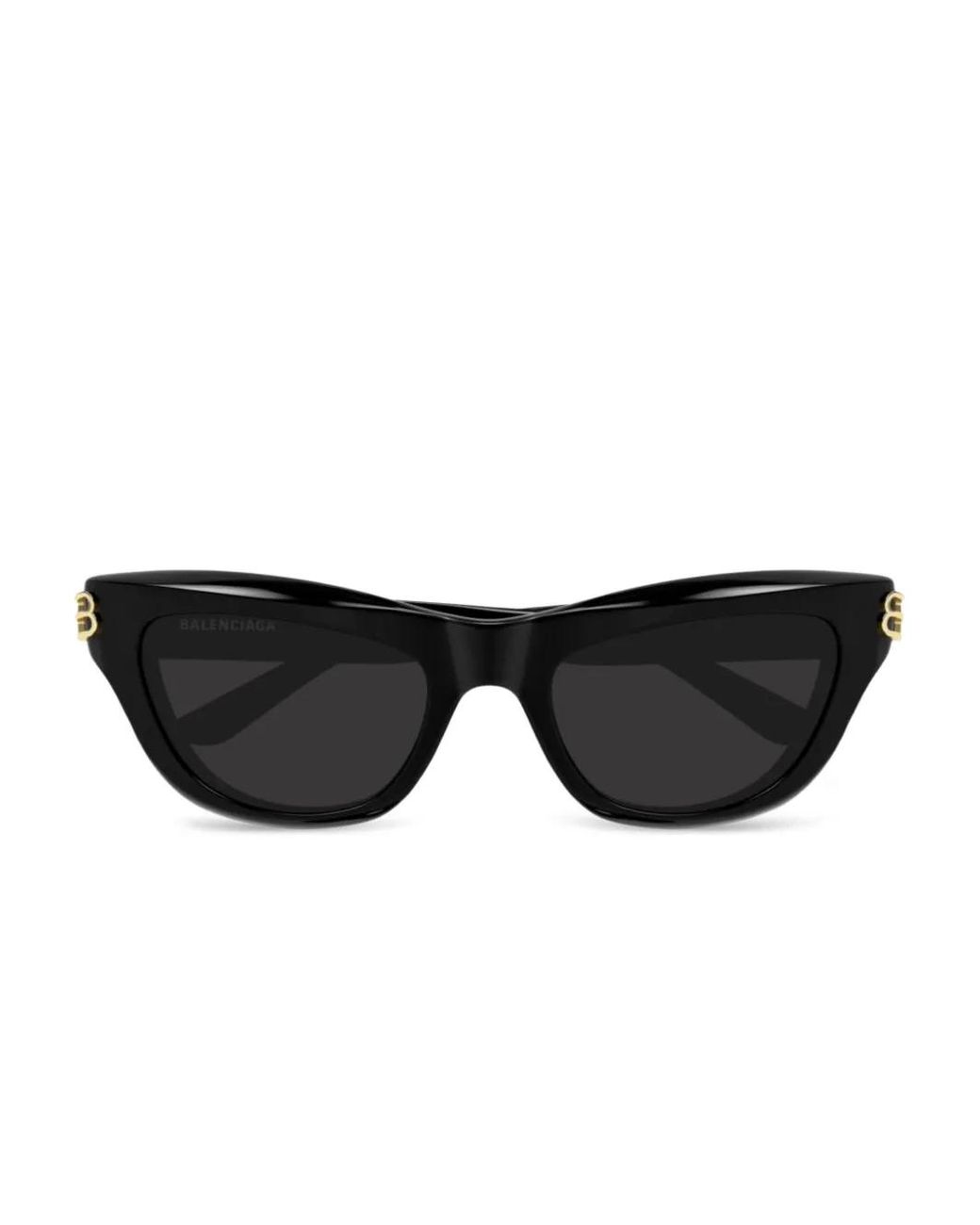 Balenciaga Black Lunettes De Soleil À Monture Papillon