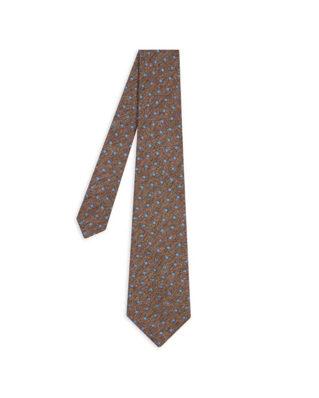 Cravatta A Pois di Paul Smith in Natural da Uomo