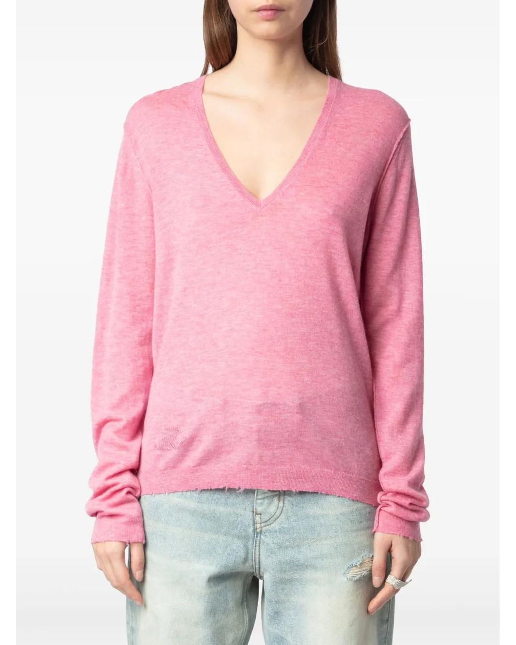 Zadig & Voltaire Pink Rivy Sweater