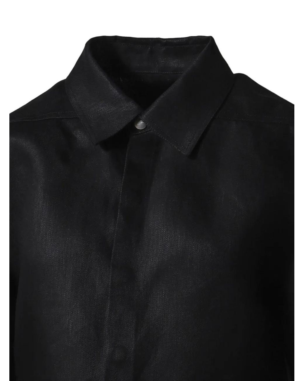 Rick Owens Black Cropped Jacket