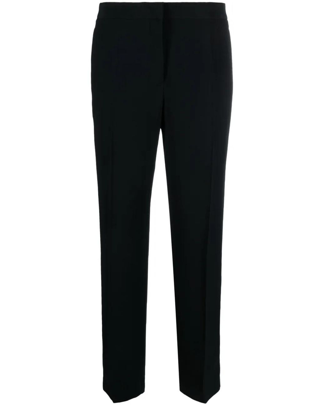 Jil Sander Black Tailored Cropped Trousers