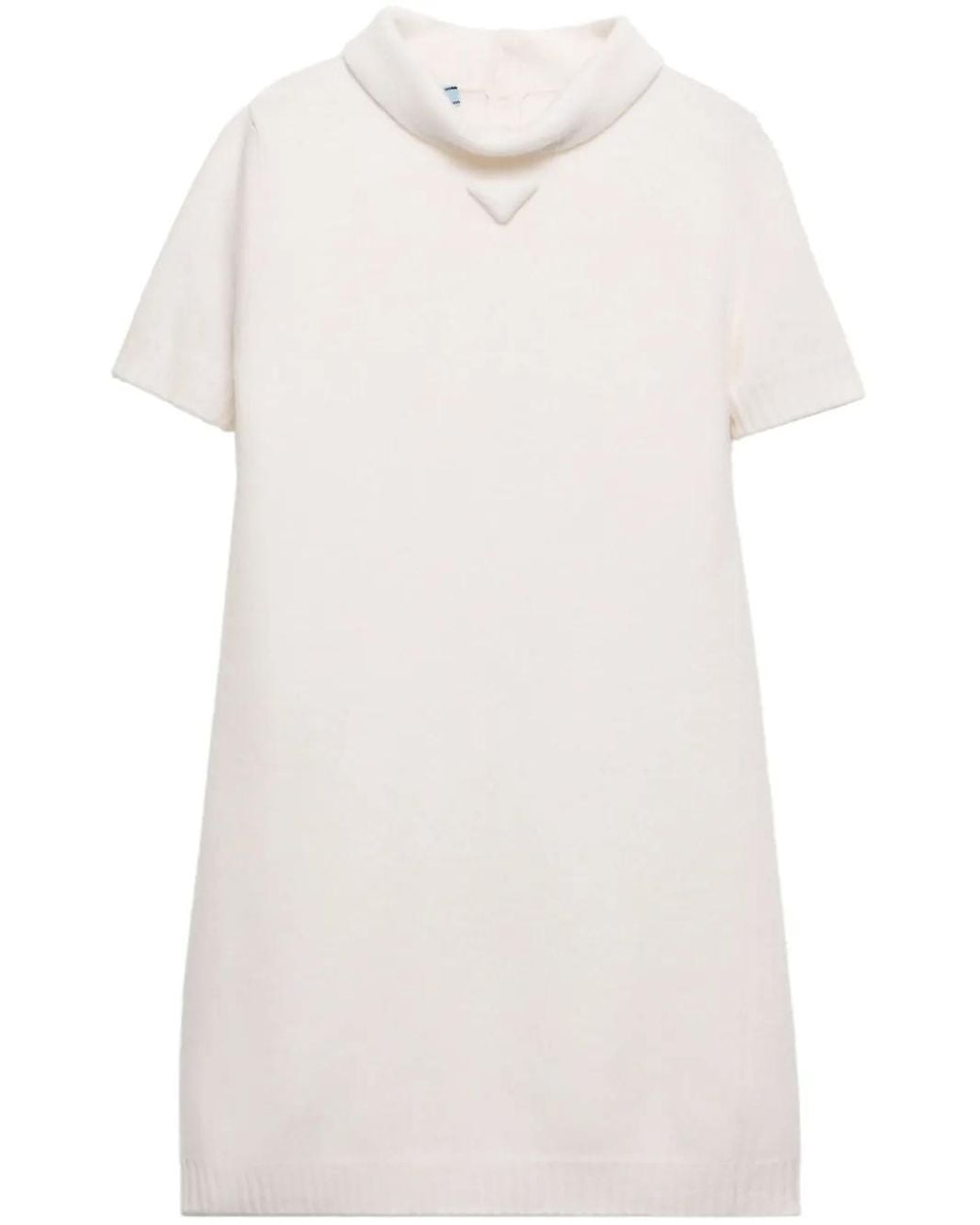 Prada White Wool Knitted Top