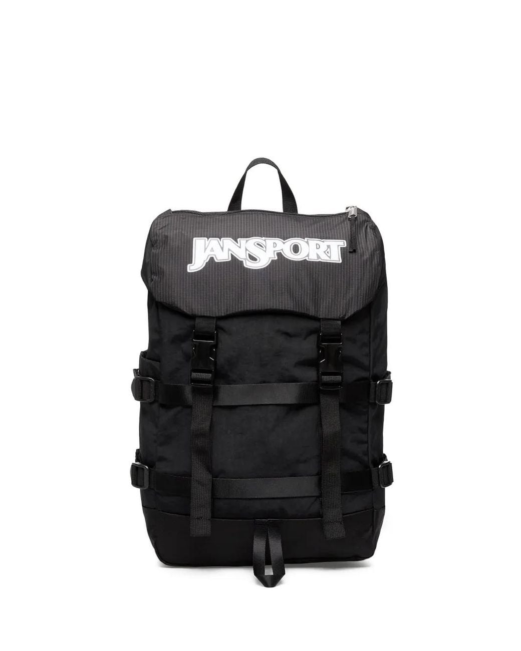 Jansport Black Logo-Print Backpack