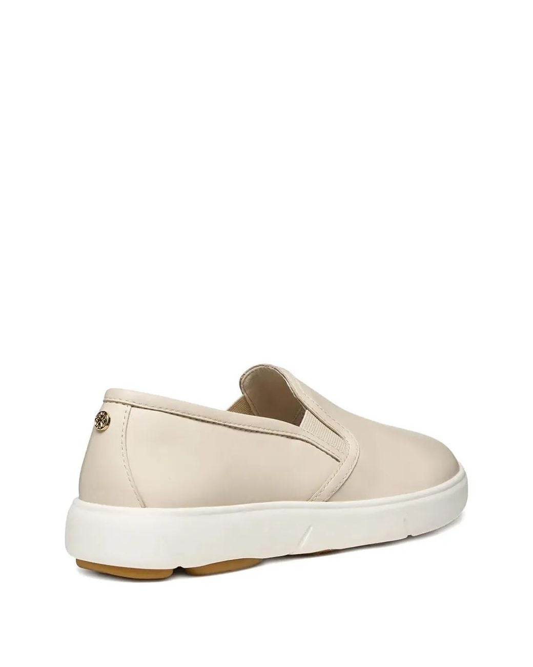 Geox Baskets En Cuir À Design À Enfiler in White | Lyst display picture 1