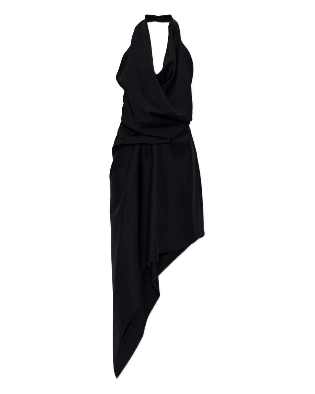 Alexander Wang Black Asymmetrical Dress