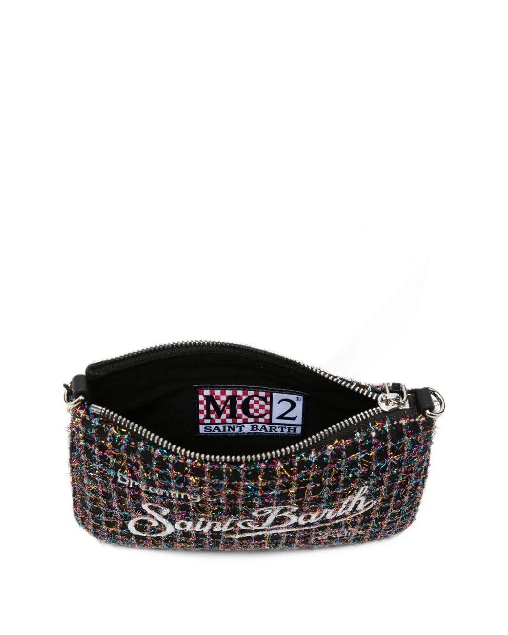 Clutch Mini Parisienne di Mc2 Saint Barth in Black