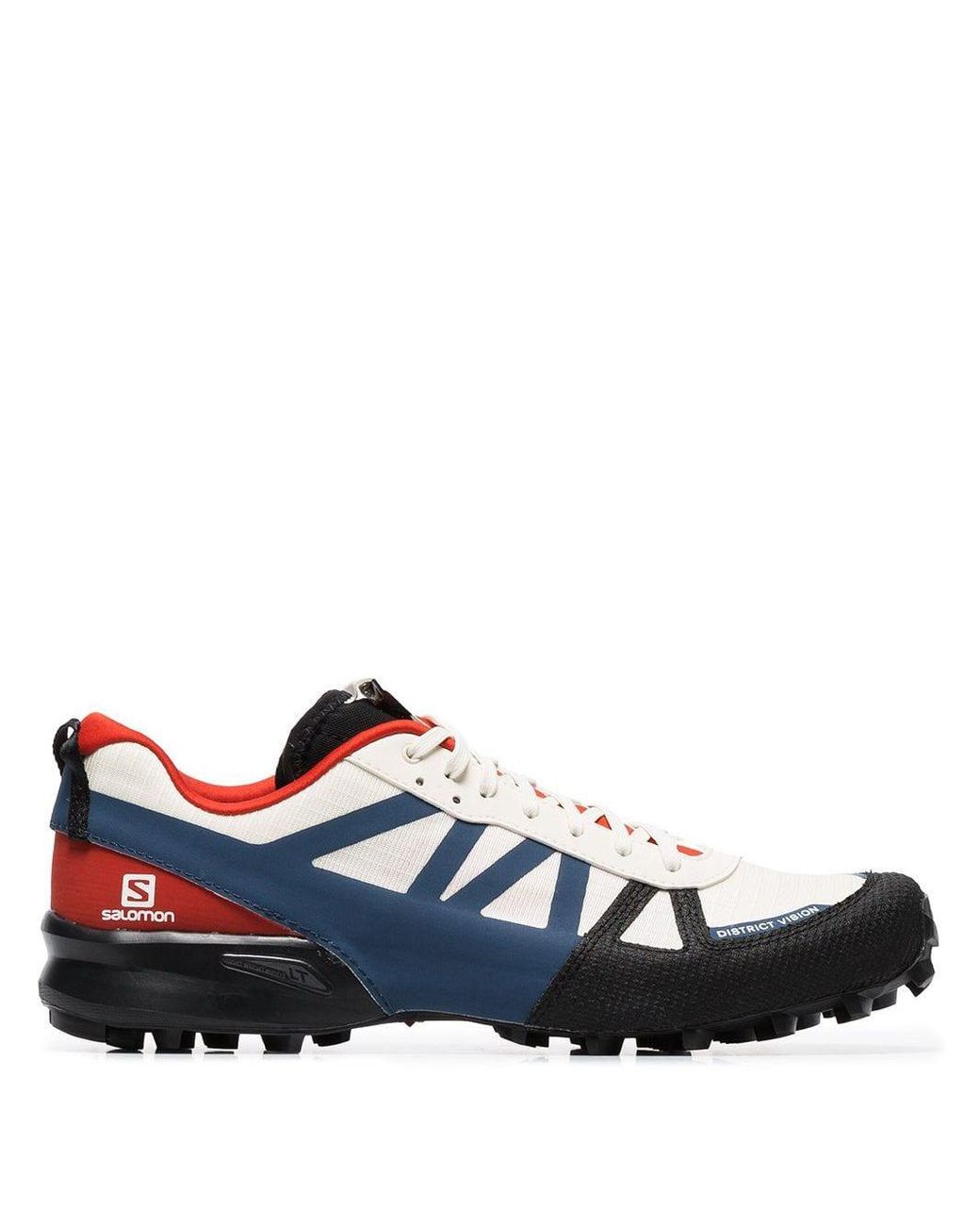 District Vision Synthetic Cream, Blue And Red X Salomon Mountain Racer Low  Top Sneakers for Men | Lyst Canada