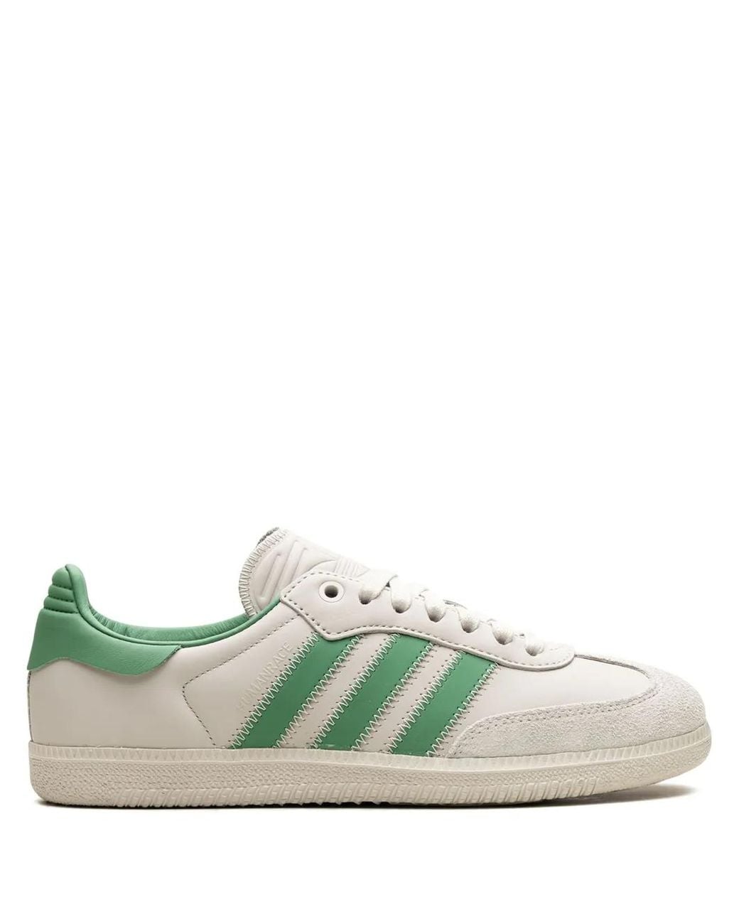 Adidas Green Pharrell Williams Humanrace Samba Sneakers for men