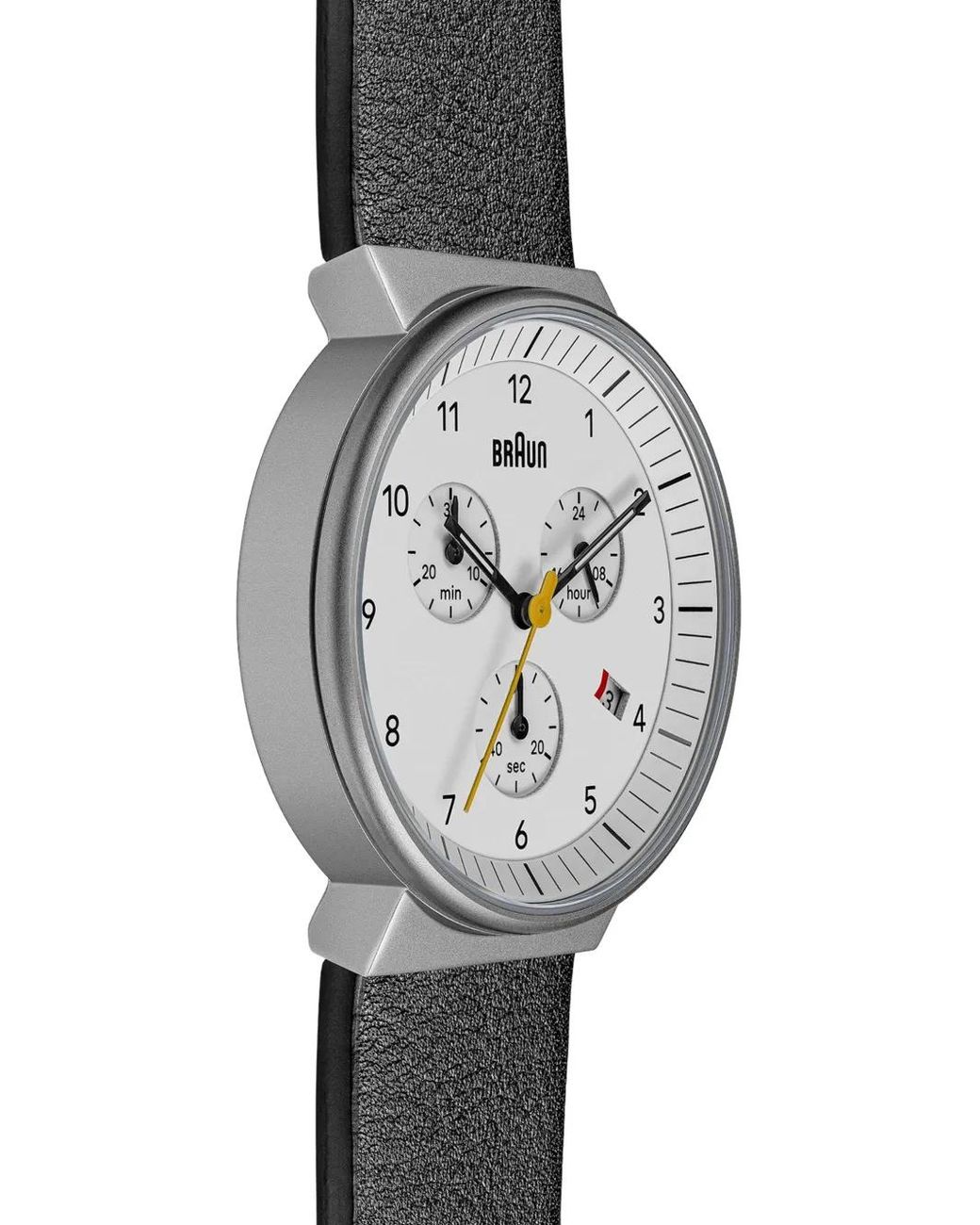 Braun Watches Gray Classic 40Mm Watch for men