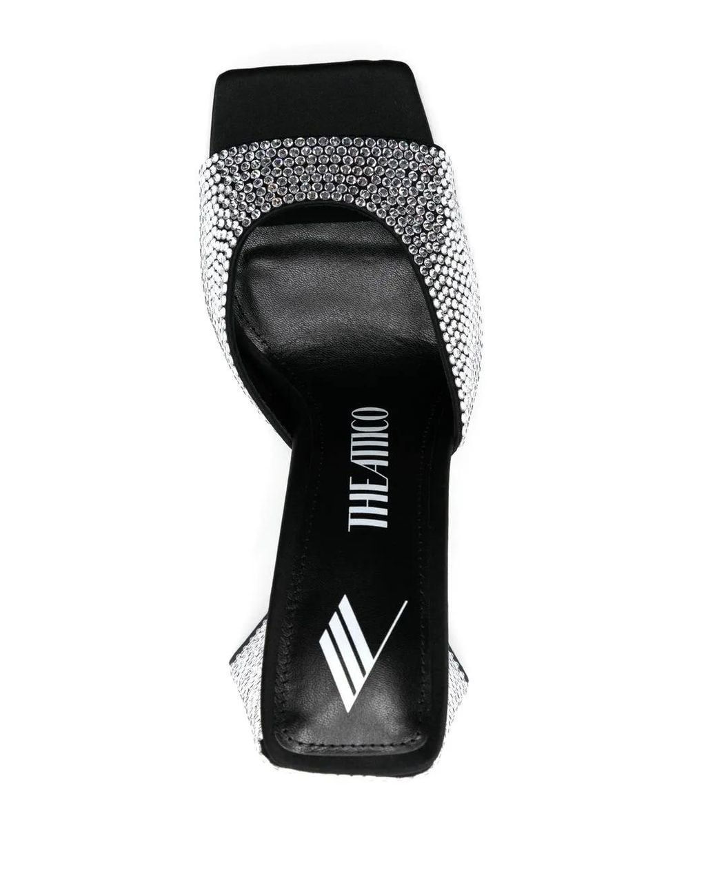 The Attico Metallic Devon Sandals