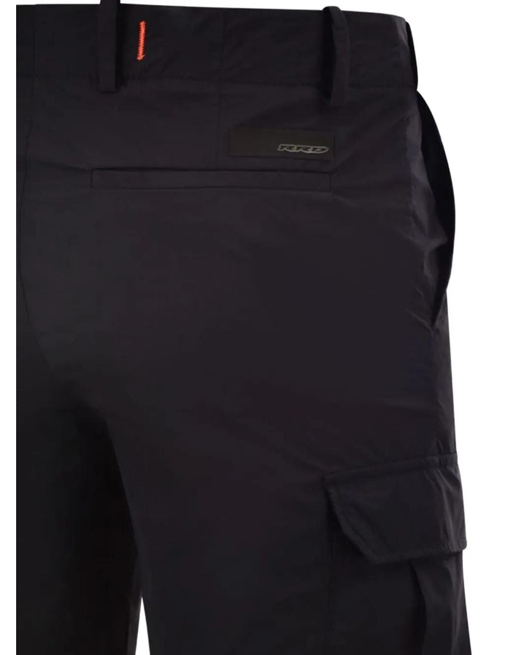 Rrd Blue Stretch Cargo Shorts for men