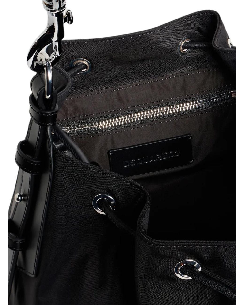 DSquared² Black Basic Backpack