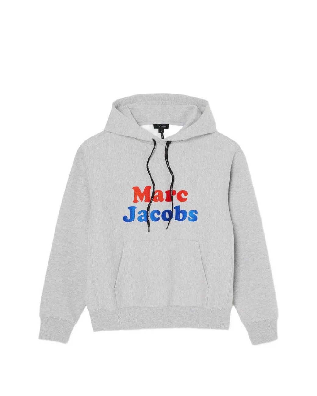 Marc Jacobs White Canal St Logo Oversized Hoodie