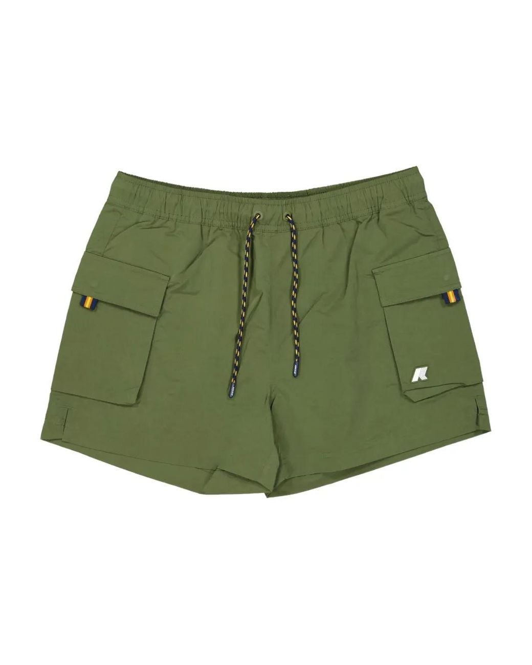 K-Way Green Mellow Swim Shorts for men