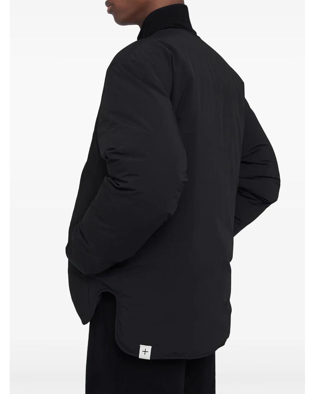 Jil Sander Black Zip-Up Jacket for men