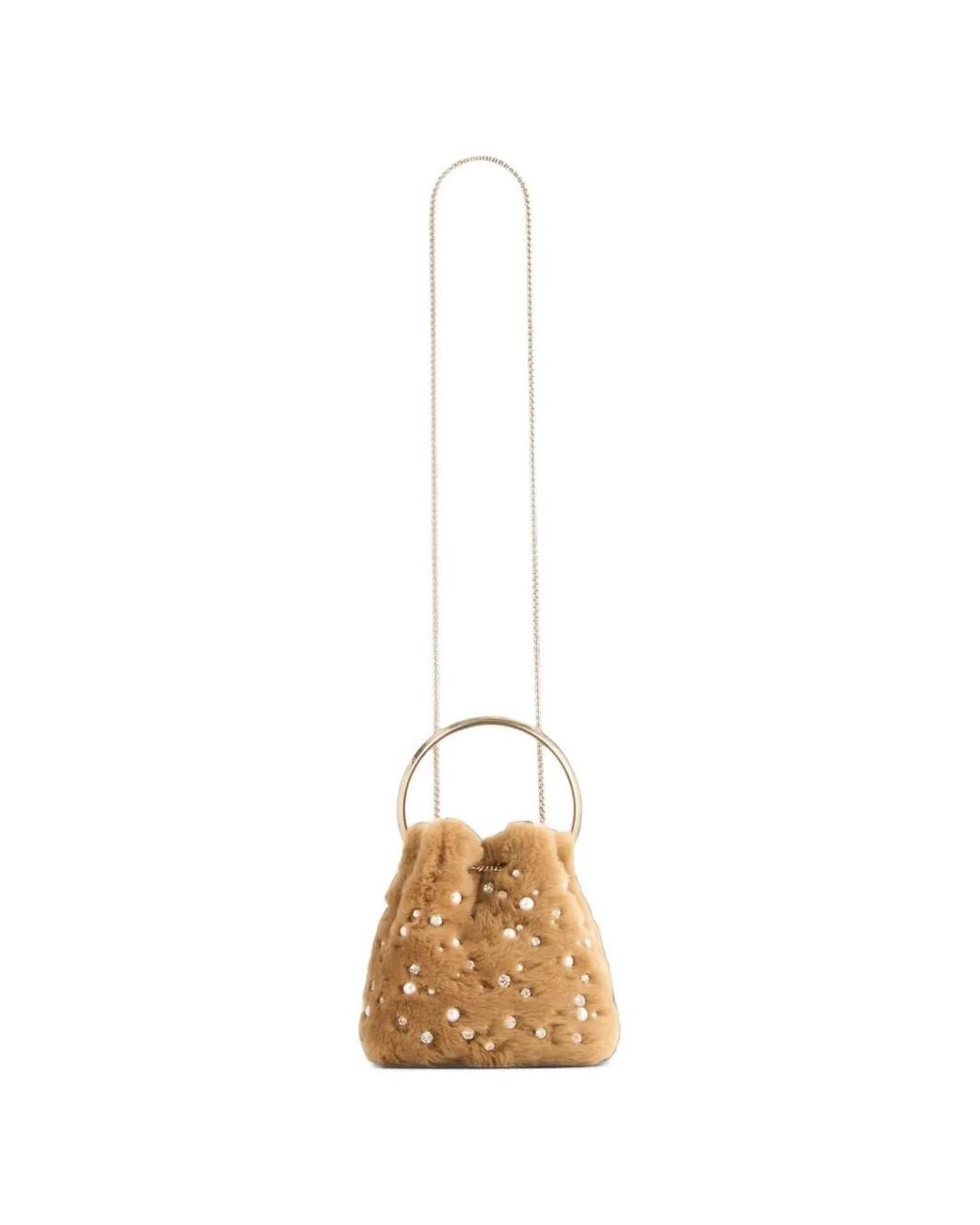 Jimmy Choo Natural Bon Bon Handbag