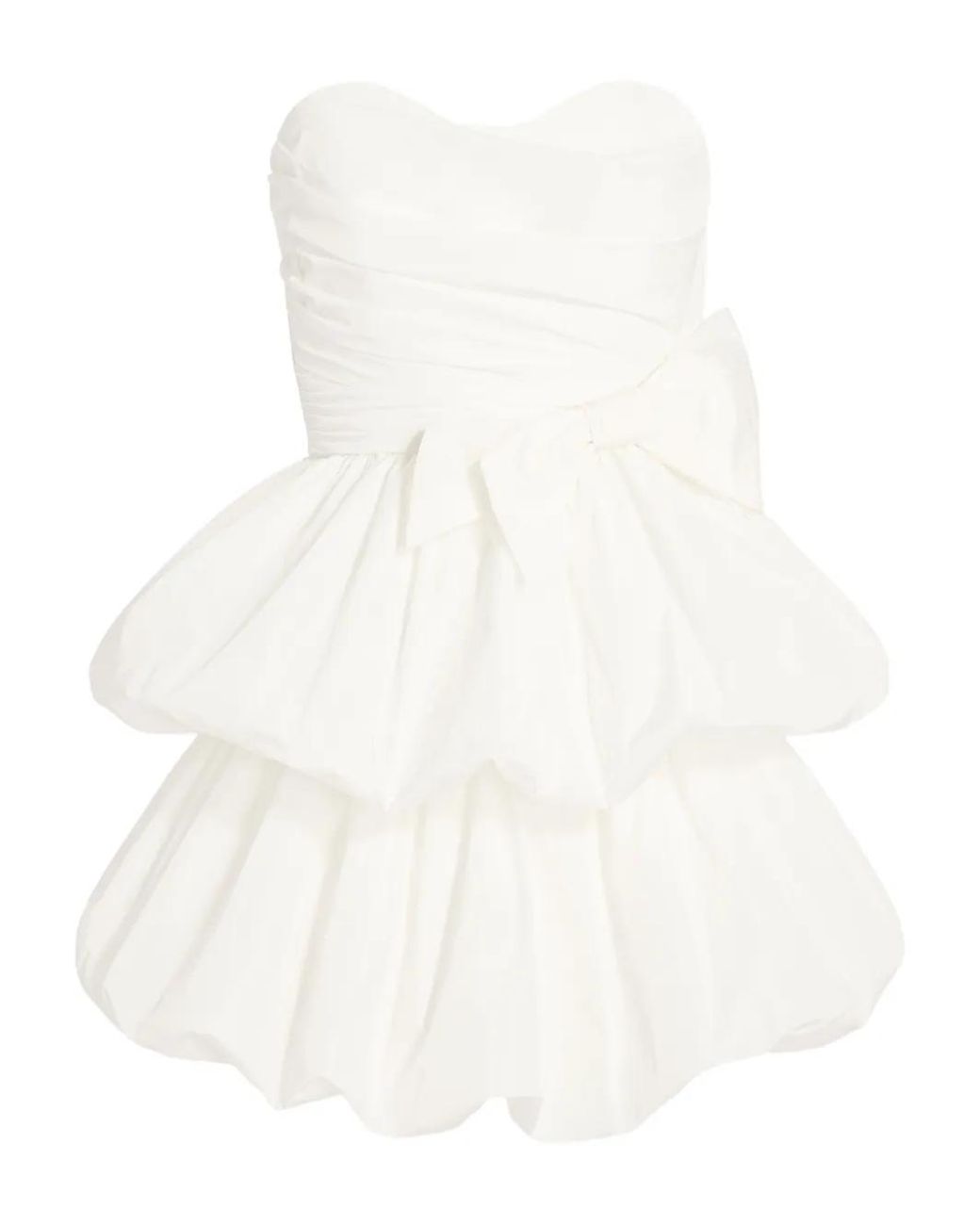 Jenny Packham White Elaine Mini Dress