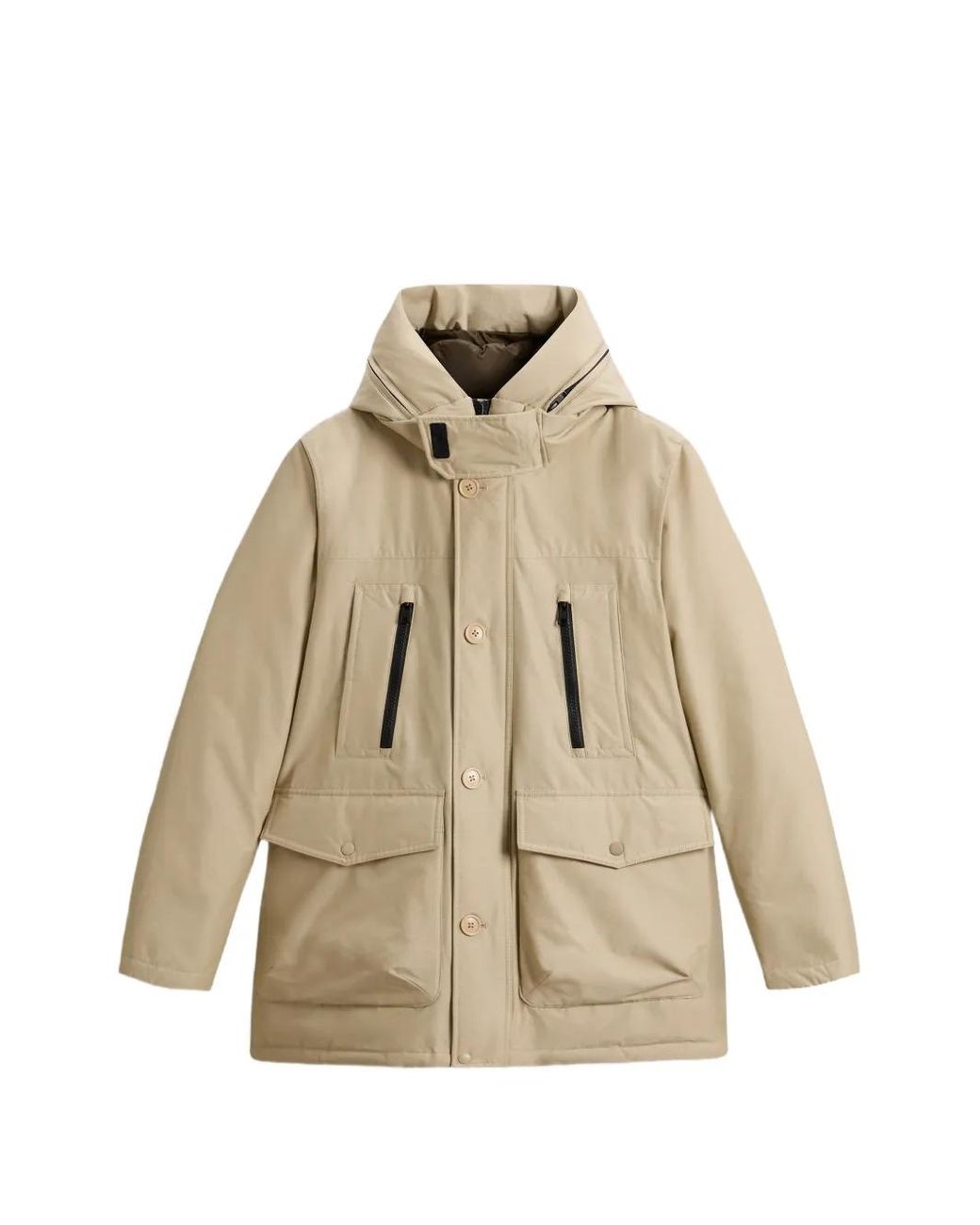Woolrich Natural Ramar Arctic Parka for men