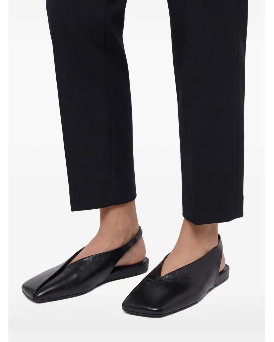Jil Sander Black Low-Profile Shoes
