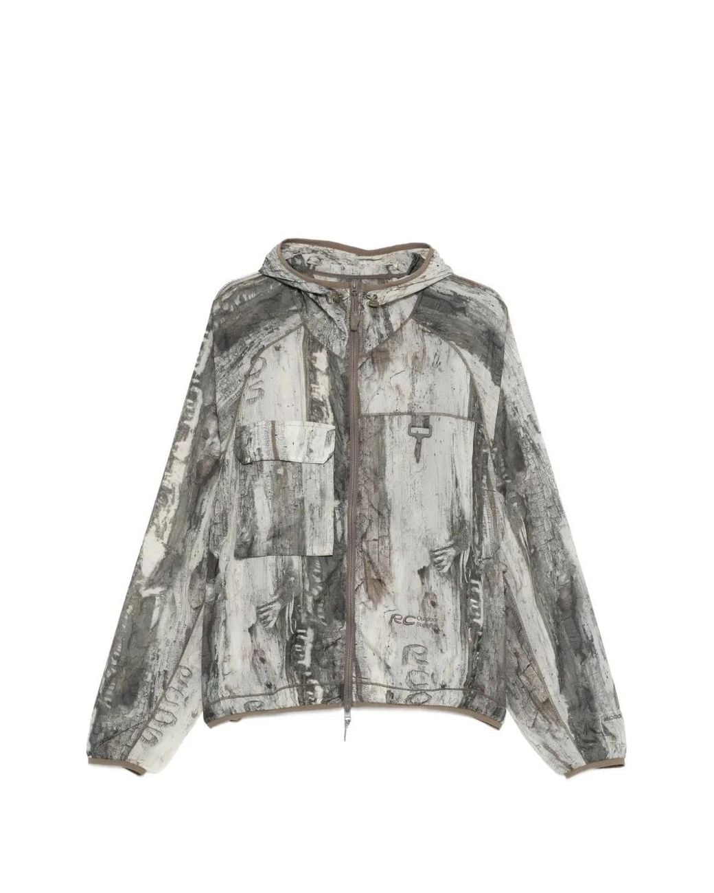 RC Outdoor Supply Gray Printed Jacket for men