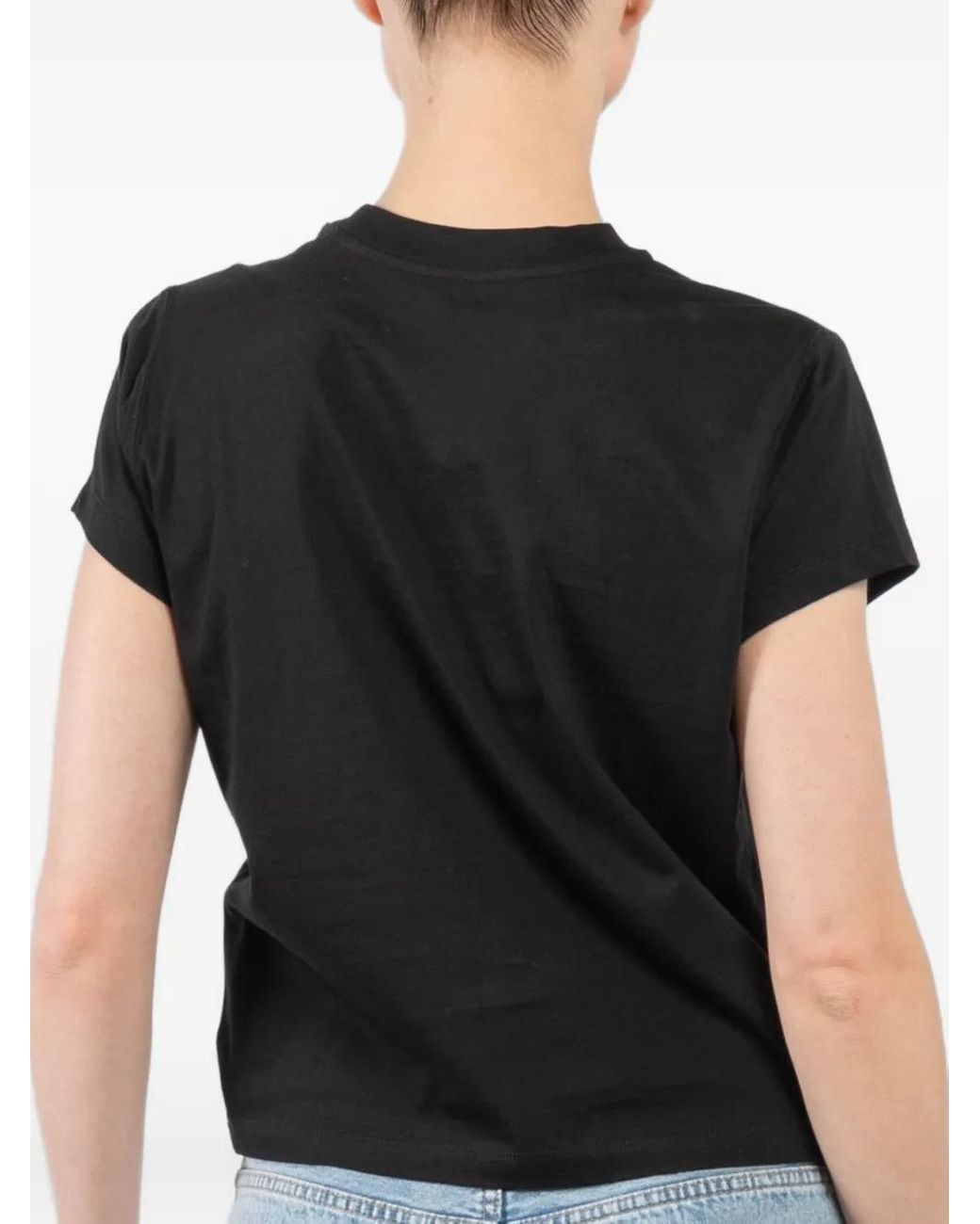 Wardrobe NYC Black Cotton T-Shirt