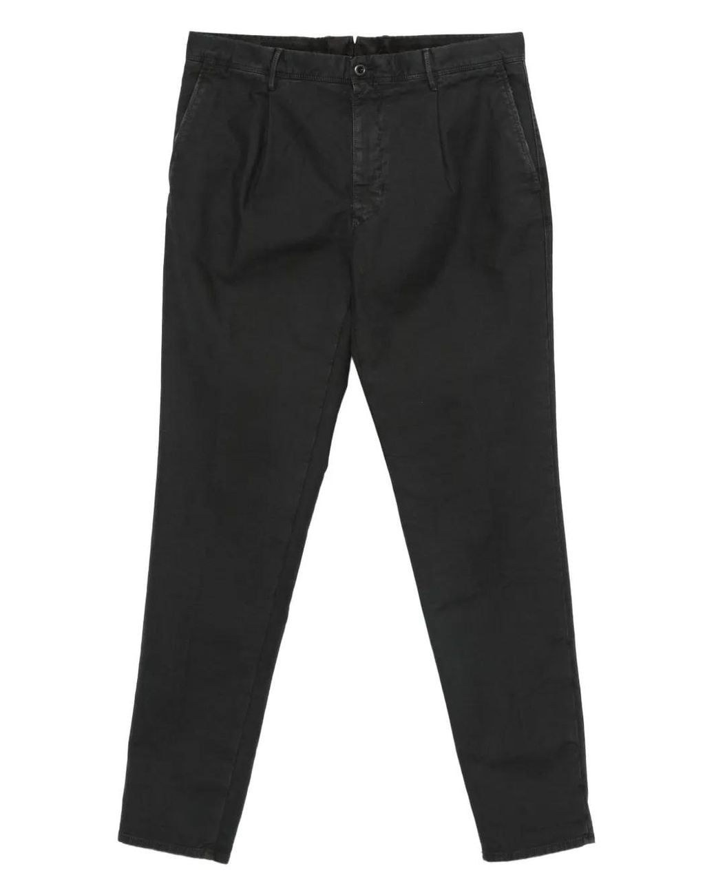 Incotex Black Pantalon À Poches Plissées for men