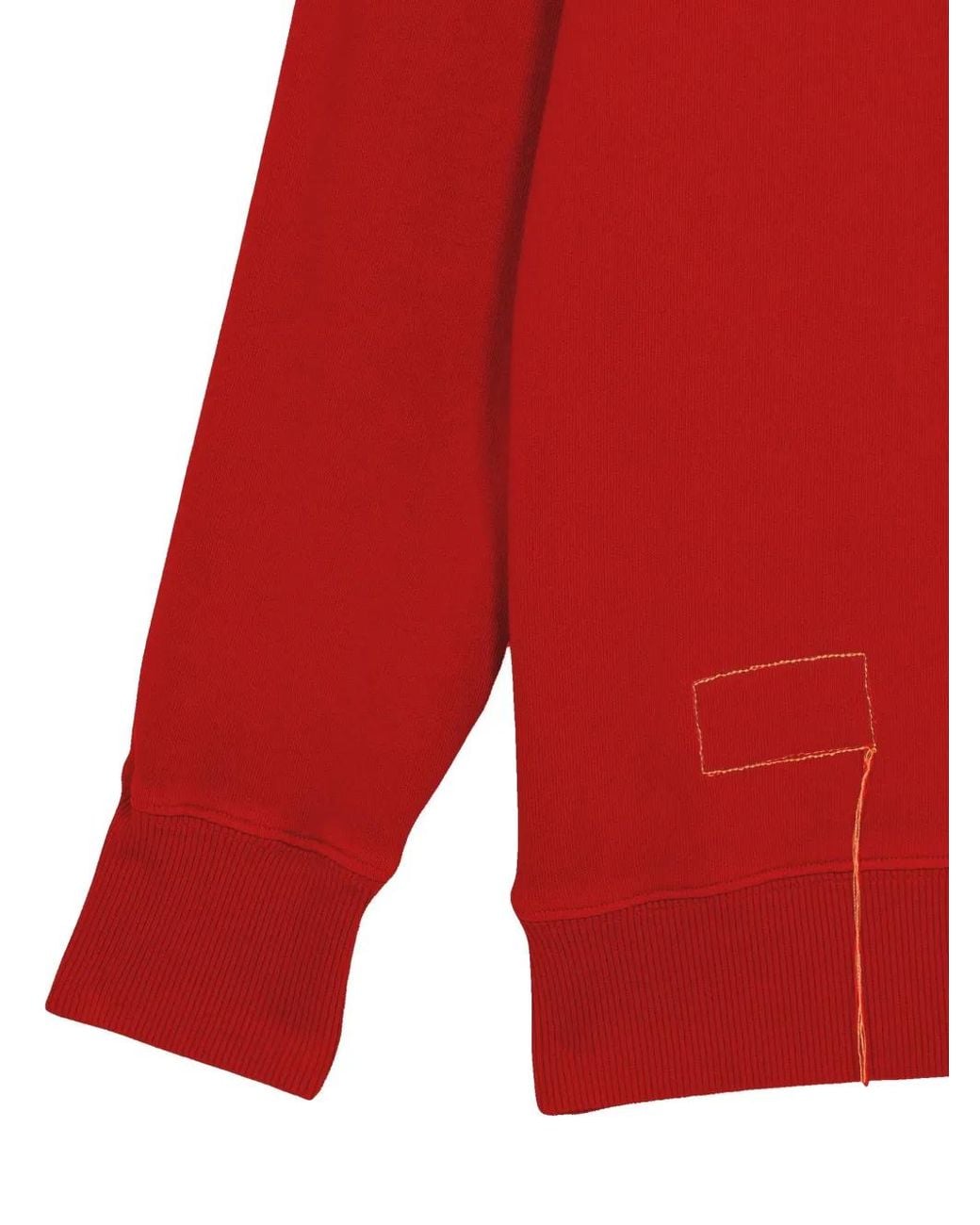 Fortela Red Kangaroo-Pocket Hoodie for men