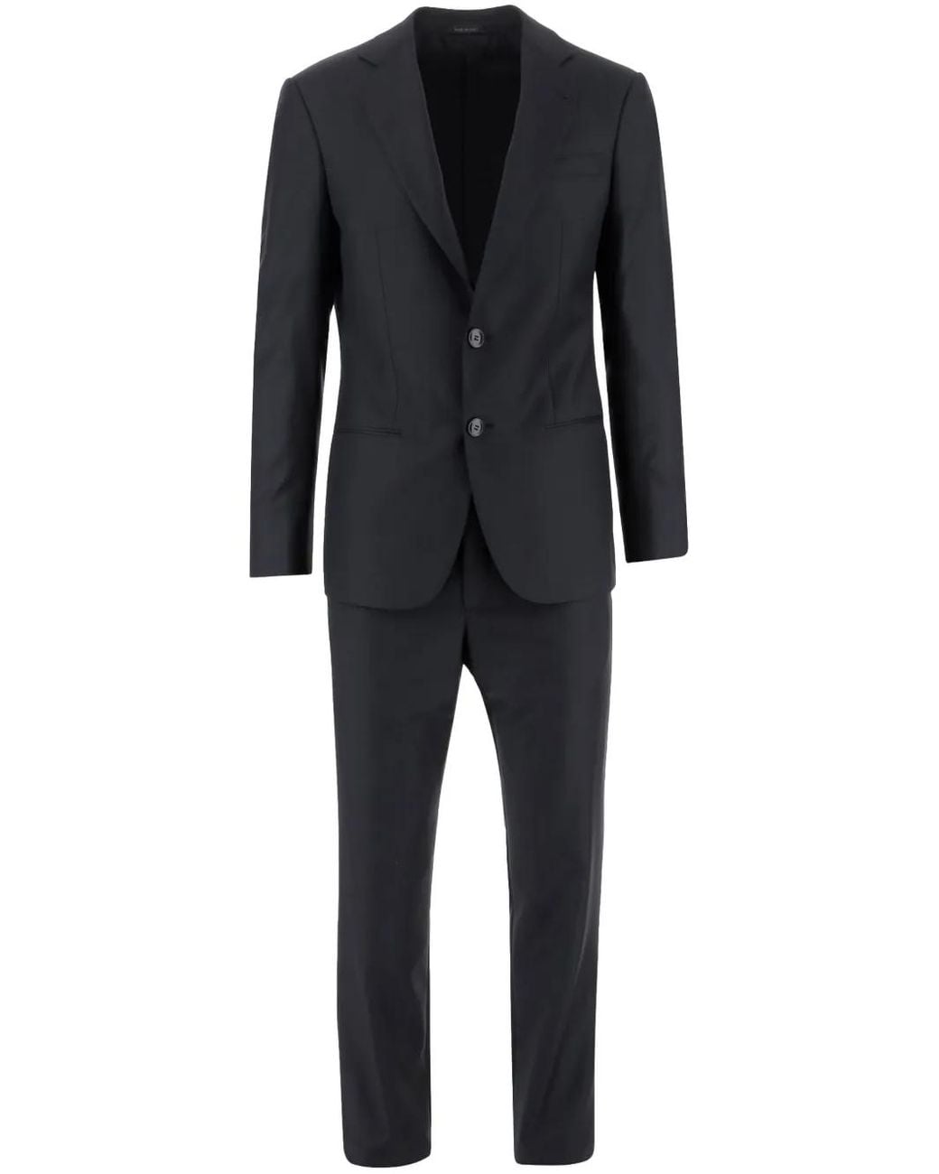 Giorgio Armani Black Suit By for men