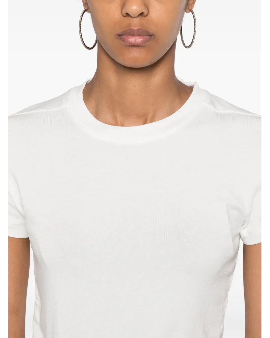 Thom Krom White Panelled T-Shirt